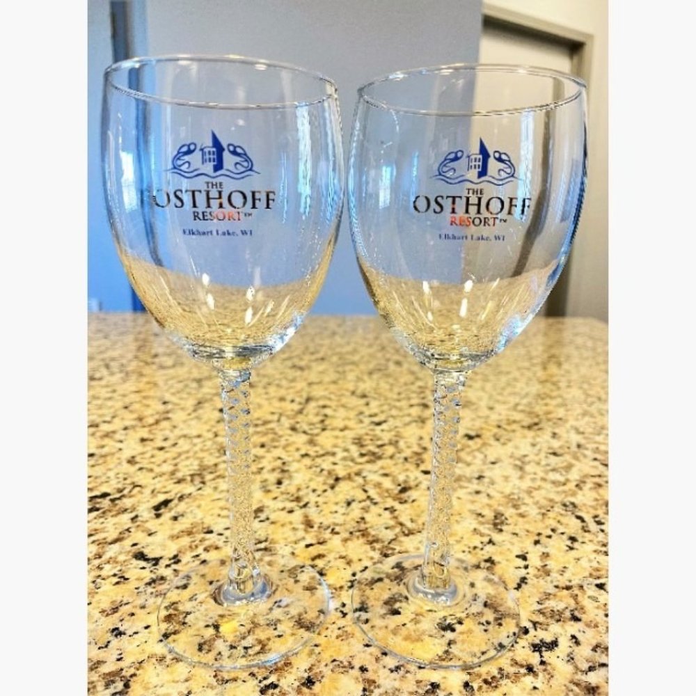 The Osthoff Resort Wine Glasses, Set of 2